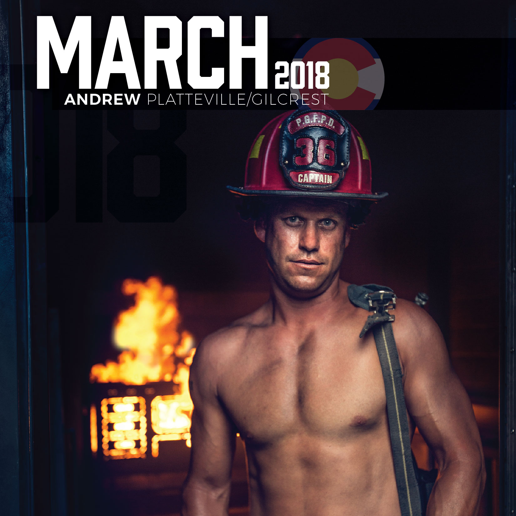 2018 Calendar Pages Colorado Firefighter Calendar